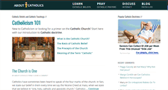 Desktop Screenshot of aboutcatholics.com